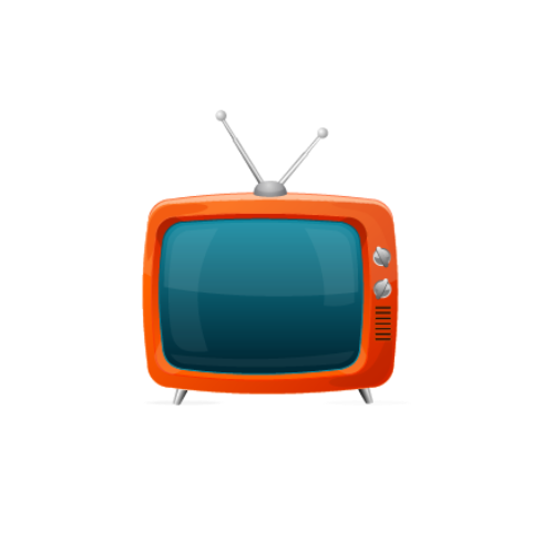 Television slots icon
