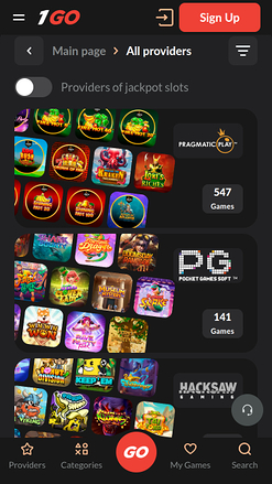 1GO Casino Mobile Game Developers