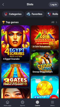 1RedBet Casino Games