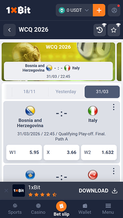 1xBit Casino Mobile Sports