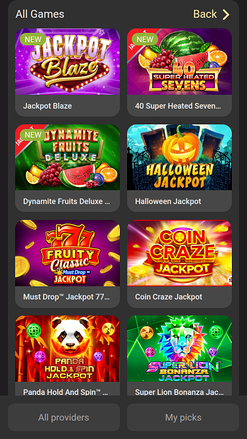 1xSlots Casino Mobile Jackpot