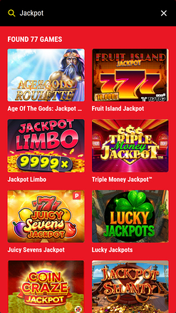 21Bets Casino Mobile Jackpot