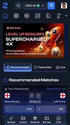 2up Casino Mobile Sports Betting