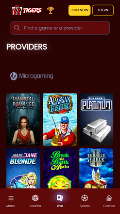 777Tigers Casino Mobile Game Developers