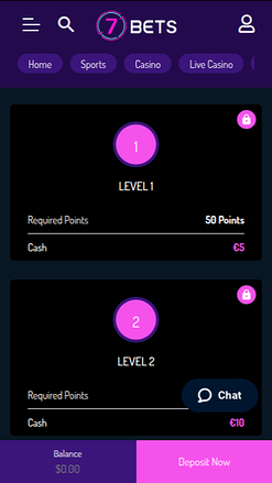 7Bets Mobile VIP Program