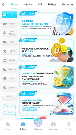 7T Casino Mobile Promotions