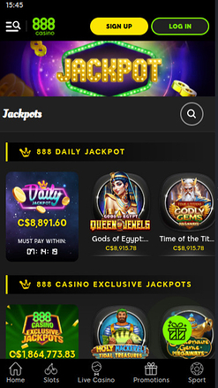 888casino mobile jackpot
