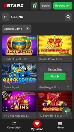 888starz.bet Casino Mobile Jackpot