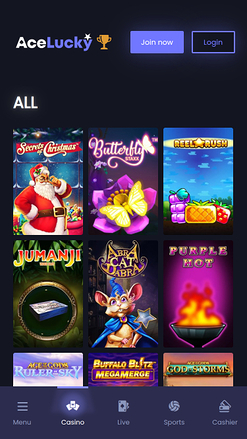 Ace Lucky Casino Mobile Games