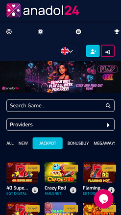 Anadol24 Casino Jackpot Mobile