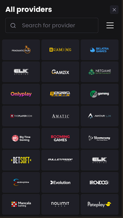 Asino Casino Mobile Game Developers