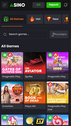 Asino Casino Mobile Games