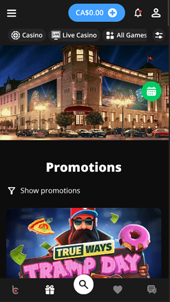 bCasino Mobile Promotions