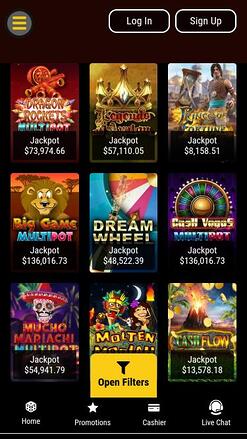 Bella Vegas Casino Mobile Jackpot