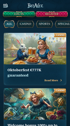 BetAlice Casino Mobile Promotions
