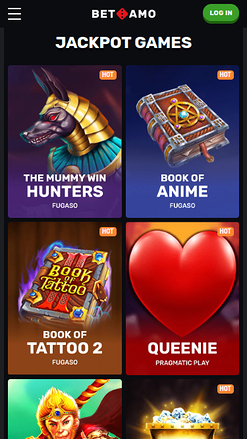 Betamo Casino Mobile Jackpot