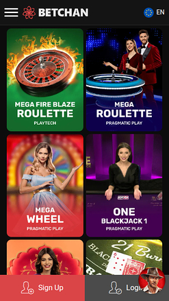 Betchan Casino Mobile Live Dealer