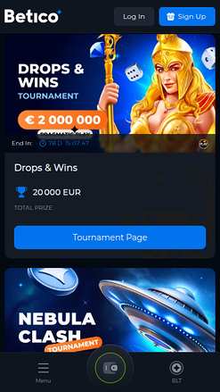 Betico Casino Mobile Tournaments