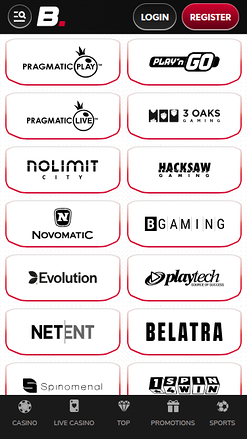 Betista Casino Mobile Game Developers