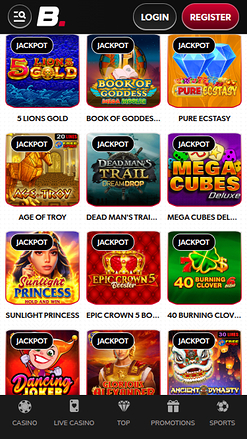 Betista Casino Mobile Jackpot