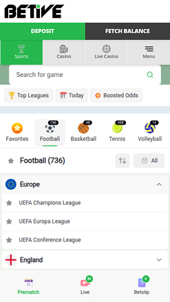 Beitve Casino Mobile Sports