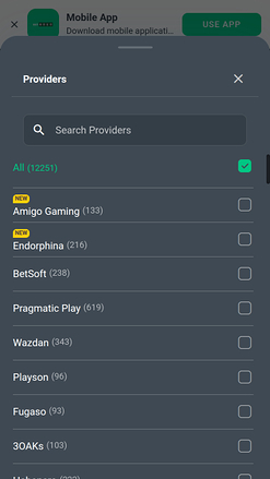 BetJara Casino Mobile Game Developers