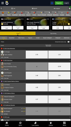 BetLive Casino Mobile Sports