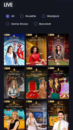Betmorph Mobile Live Dealer