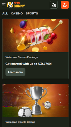 Bets Bunny Casino Mobile Promotions
