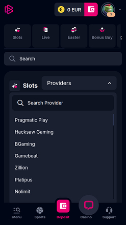 Bets.io Casino Mobile Game Developers