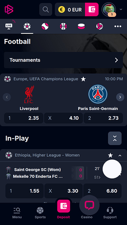 Bets.io Casino Mobile Sports