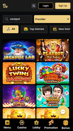 Betterwin Casino Mobile Jackpot