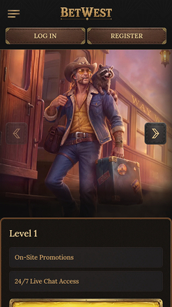 Betwest Casino Mobile VIP