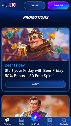 Bm.bet Casino Mobile Promotions