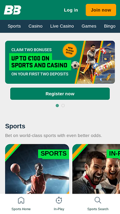 Boabet Casino Homepage
