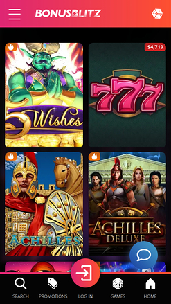BonusBlitz Casino Mobile Games