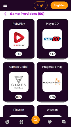 Boo Casino Mobile Game Developers