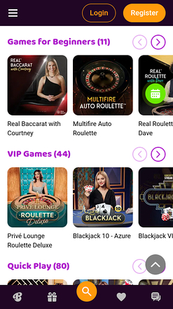 Boo Casino Mobile Live Dealer