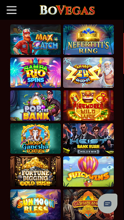 BoVegas Casino Mobile Games