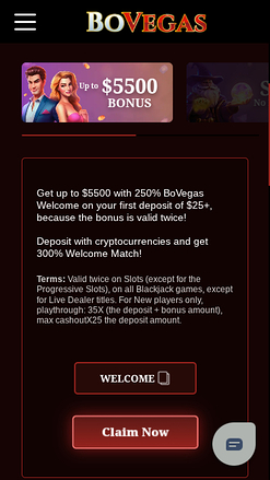 BoVegas Casino Mobile Promotions