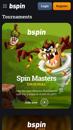 Bspin.io Casino Mobile Tournaments