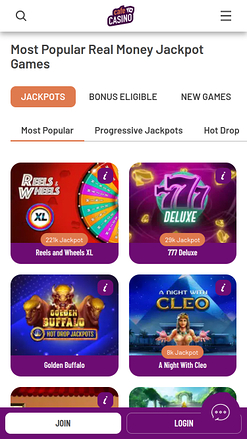 Cafe Casino Mobile Jackpot