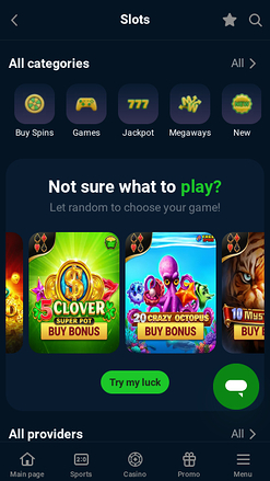 Calitoro Casino Mobile Games