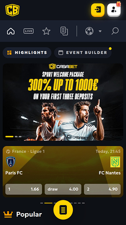 Casabet Casino Mobile Sports Betting