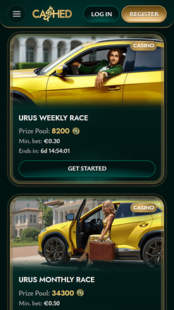 Cashed Casino Mobile Promotions