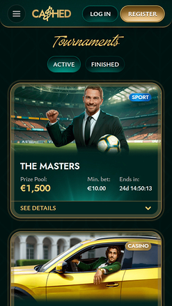 Cashed Casino Mobile Tournaments
