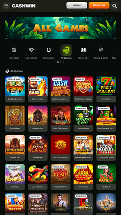 Cashwin Mobile Games