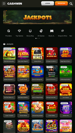 Cashwin Mobile Jackpot