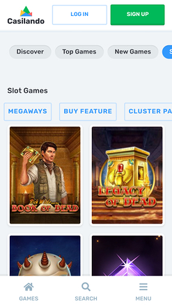 Casilando Casino Games Mobile