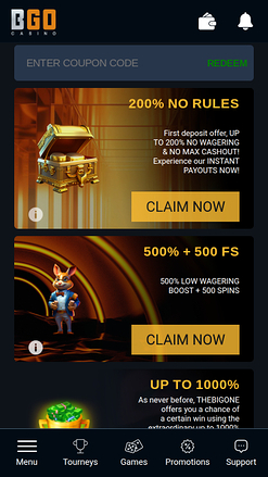 Casino Brango Mobile Promotions
